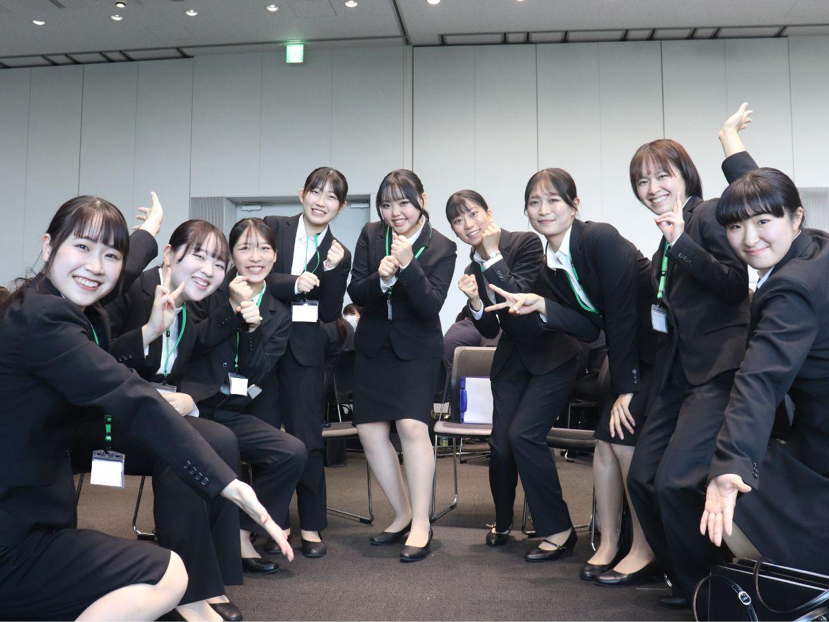 1年目入社式の様子