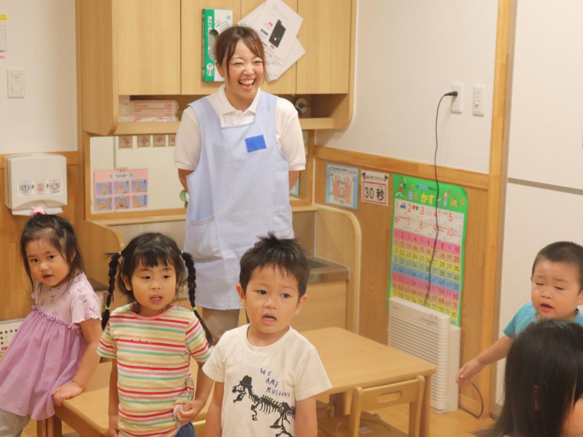 元気なこどもたちに癒される毎日